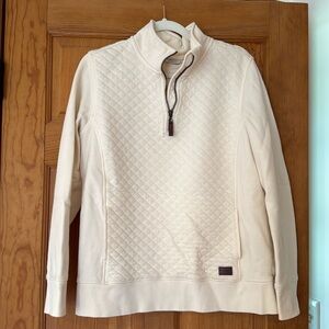 LL Bean Quilted Sweatshirt, Large